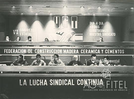 VI Congreso estatal de la Federación de la Madera, Cerámica y Cementos