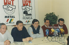 Asamblea  de presentación de la fusión de FEMCA y UGT Metal en la Federación de La Rioja