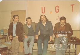 Miembros del Comité Ejecutivo provisional de UGT Metal y colaboradores
