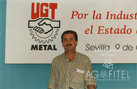 Manuel Morales Larrubia, secretario general de UGT-Metal Jaén