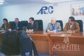 Rueda de prensa en la sede de  APEC
