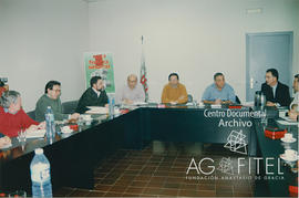 Reunión de una delegación de la Comisión Ejecutiva Confederal con los responsables de las federac...