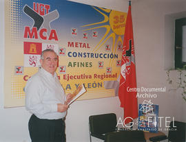 José Luis Zurdo Palomero, secretario de Organización y Administración de MCA-UGT Castilla y León