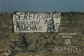 Protesta contra la empresa Deretil
