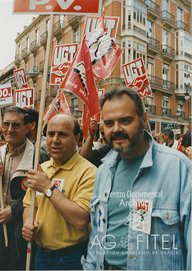 Manifestación del 1º de Mayo de 1996 en Valencia
