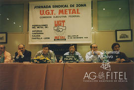 Jornada Sindical de Zona organizada UGT-Metal Valladolid. Comisión Ejecutiva Federal