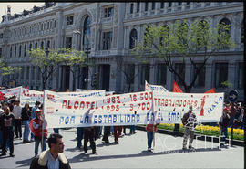 Manifestación del 1º de Mayo de 1996 en Madrid