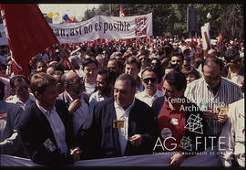 Manifestación del 1º de Mayo de 1992 en Madrid