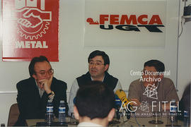 Rueda de prensa sobre el proceso de fusión entre FEMCA y UGT-Metal