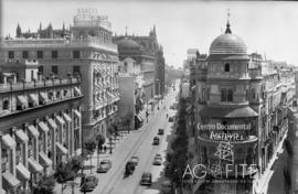 Vista de una calle de Sevilla