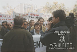 Manifestación en Madrid y concentración frente al Ministerio de Industria en defensa de la minería