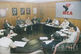 Reunión en la sede de UGT Madrid