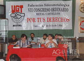 VII Congreso Provincial Ordinario de la Federación Siderometalúrgica de la UGT de Castellón