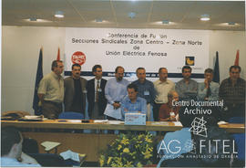 Conferencia de fusión secciones sindicales zona centro-zona norte de Unión Eléctrica Fenosa