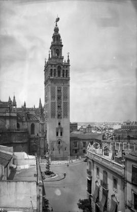 Vista de la Giralda en Sevilla