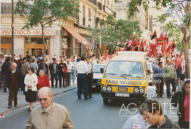 Manifestación del 1º de Mayo de 1989 en Valencia