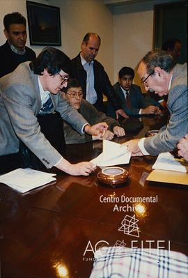 Firma del Convenio General de la Madera