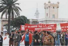 Manifestación del 1º de Mayo de 1993 en Cádiz