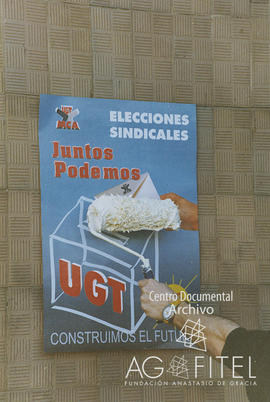 Cartel de elecciones sindicales de UGT