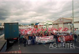 Manifestación de UGT, FSOC y CCOO en las Palmas de Gran Canaria por un convenio digno en siderometalurgia - 13
