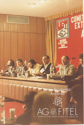 Comité Extraordinario celebrada el 6 de octubre de 1984 en Madrid
