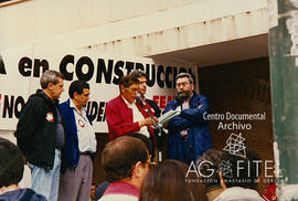 Manuel Garnacho y Cándido Méndez se dirigen a los miles de delegados de UGT