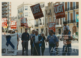 Manifestación del 1º de Mayo de 1997 en Castellón de la Plana