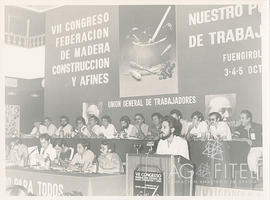 VII Congreso de la Federación de Madera, Construcción y Afines de UGT «Luchamos por nuestro puest...