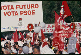 Mitin fin de campaña del PSOE para las Elecciones Generales