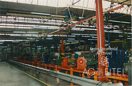 Interior de la fábrica de John Deere en Getafe