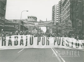 Manifestación del 1º de Mayo de 1984 en Bilbao
