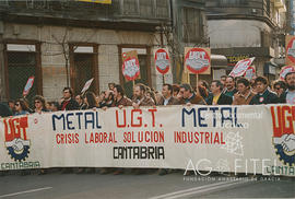 Manifestación del 1º de Mayo de 1994 en Santander