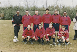 Partido de fútbol con el equipo del Instituto de Formación y Estudios Sociales