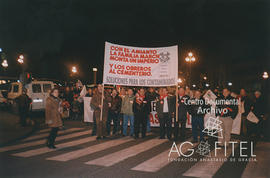Miembros UGT Castilla y León en una manifestación o en el inicio de una huelga en Valladolid