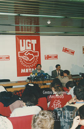 Rueda de prensa de Manuel Fernández López «Lito»