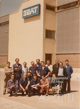Foto de la candidatura de la Fábrica del Prat 1984