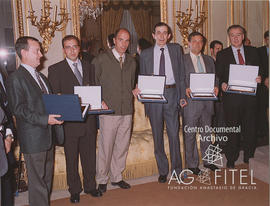 Grupo de Trabajo premiado en el Tramo Bardallur-Zaragoza. Premios GIF a la Seguridad y Salud