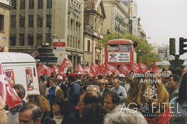 Manifestación 1º de Mayo por la calles de Madrid