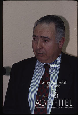 Robert Álvarez en el cto oficial de la inauguración de la Fundación Laboral de la Construcción