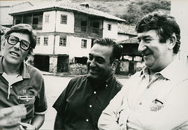 Encuentro de Manuel Garnacho, Nicolás Redondo y Eduardo López «Lalo»