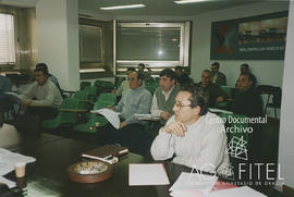 Reunión de delegados en la sede de UGT en Madrid