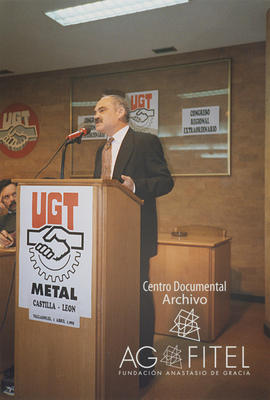 Congreso Regional Extraordinario de UGT-Metal Castilla y León 1995