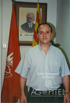 Santiago Larrañeta Goldaraz, secretario general de UGT-Metal Zaragoza