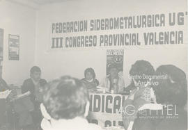 III Congreso Provincial de la Federación Siderometarlúrgica UGT Valencia