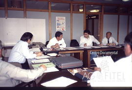 Reunión en la sede de la Federación de UGT